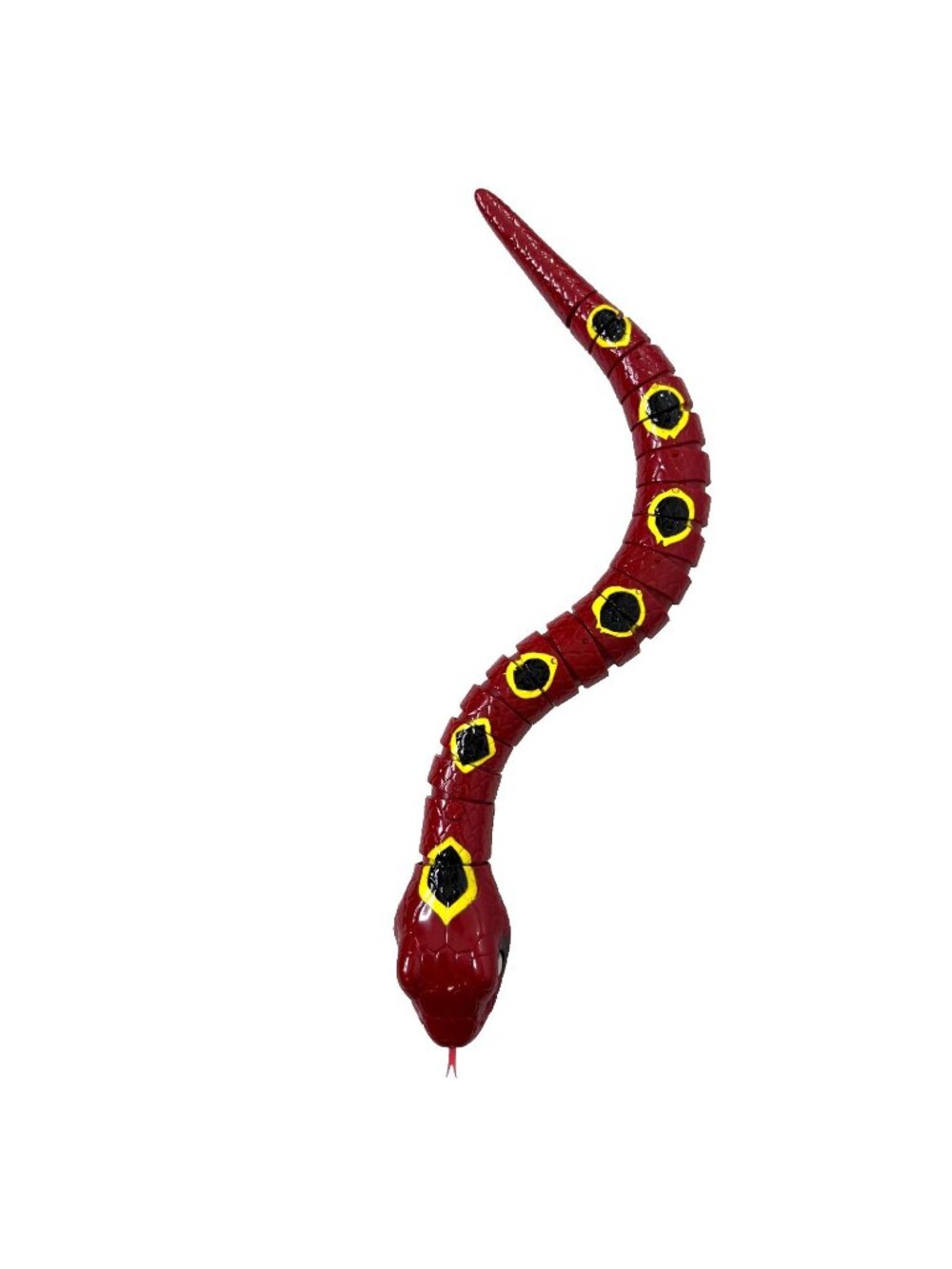 ZURU Robo Alive Red Exotic Snake Robot Slithering Electronic Reptile Joke Prank